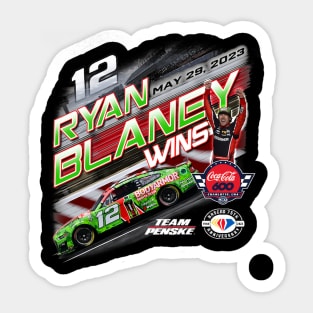 Ryan Blaney 600 Race Winner Sticker